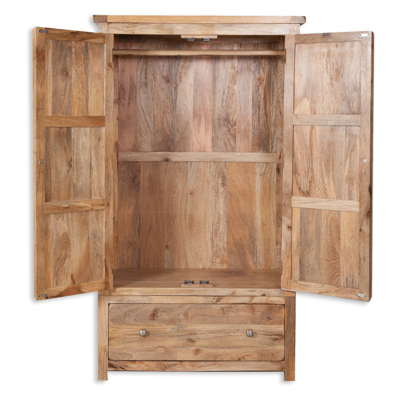 Araban 2 Door Solid Wood Wardrobe