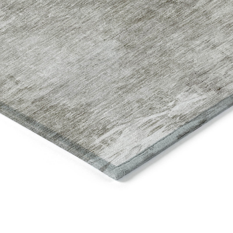 Tapis intérieur beige 10 pi x 14 pi beige abstrait lavable