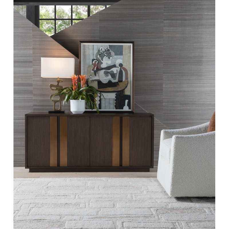 Andare Media Console, 30"H x 66.5"L x 17.5"W