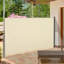 Dakota Fields 300cm W x 9cm D Polyester Cover Retractable Freestanding Awning-1882365698