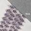 Tapis géométrique mauve / ivoire-595453061