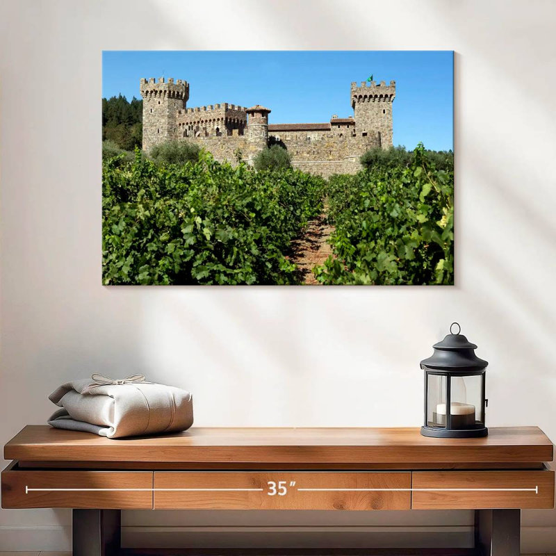 Lilie Napa Valley Castle, H 16 po x l 24 po