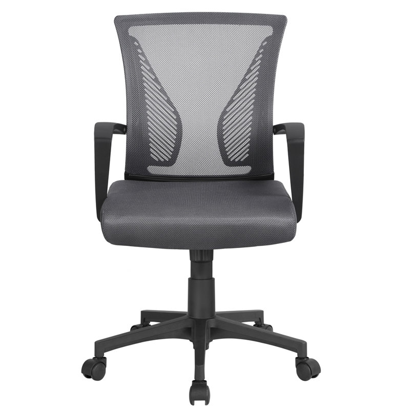 Mid-back Mesh Office Chair, Dark Grey/Black