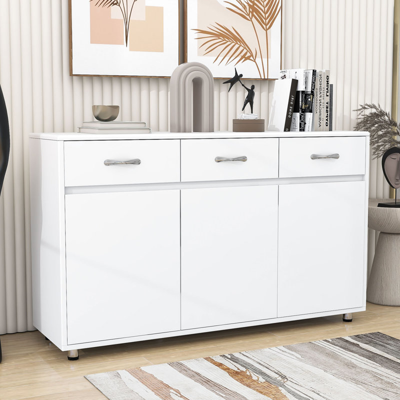 52'' Sideboard, White