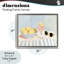 Cadre flottant Aperol & Summer Lemons, design par Sissi et Seb-130742667-130742668