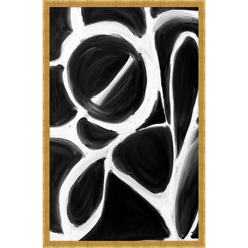 Delineated View 1' Framed Print on Canvas