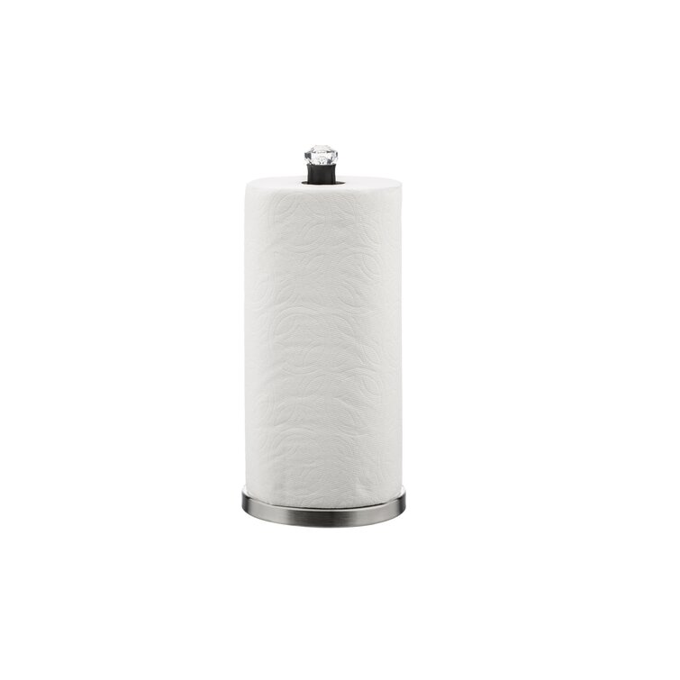 Spectrum Contempo Over-the-Cabinet Vertical Paper Towel Holder