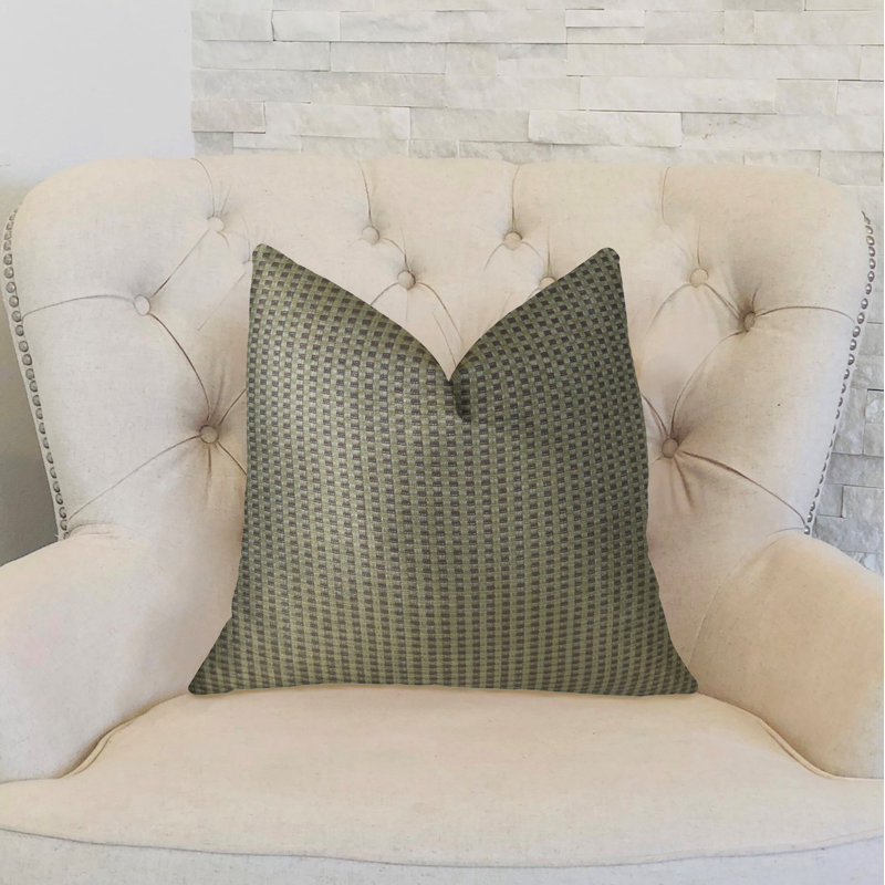 Coussin de luxe fabriqué à la main Bellevue, 20 po x 26 po, Coussin lombaire