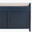 Banc de rangement rembourré avec armoire-381537197