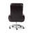 Ottavina Genuine Leather Executive Chair with Headrest-126350478