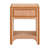 Kora Terracotta Cotton Jute Designer Nightstand-71053793