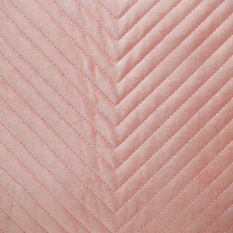 Coussin décoratif jaune touffeté lombaire, Rose