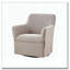 Fauteuil demi-tonneau pivotant et évasé-1271506642