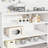 Fixturedisplays® 40" X 16" White Melamine MDF Shelf, 3/4" Nominal Thick 6A0AF9FD5C944909A61EC8C3224D5B81