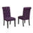 Applegate Solid Wood Tufted Asons Dining Chair-1417230611