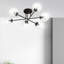 Cadesia Glass Semi Flush Mount-1335744610