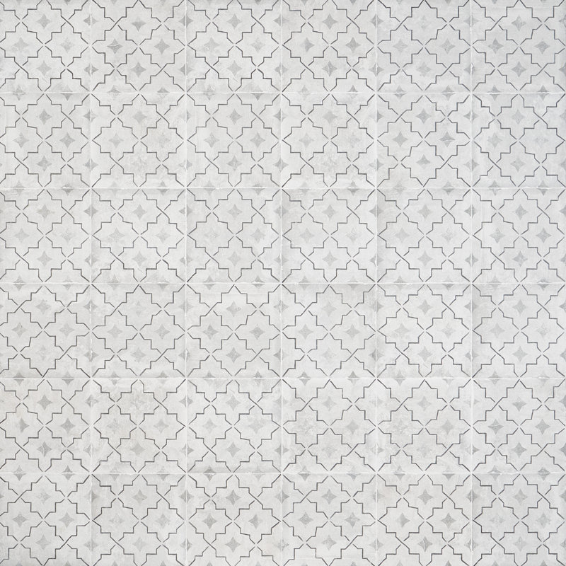 Carrelage de sol et de mur en porcelaine matte de 7,87 po x 7,87 po Kygo (10,76 pieds carrés / caisse), Déco Como
