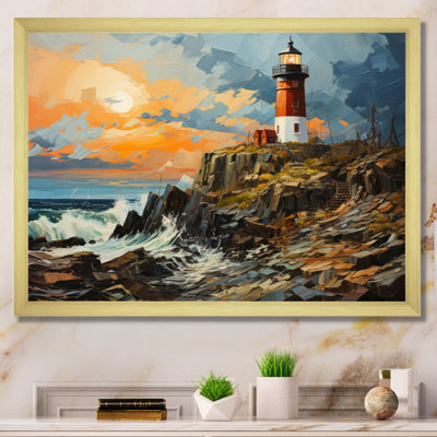 " Dots Lighthouses Guiding III "