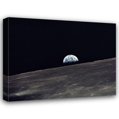 Earthrise, viewed from Apollo 10, 1969