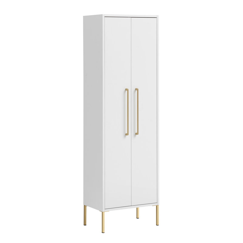 Sarah Linen Cabinet, White Matt