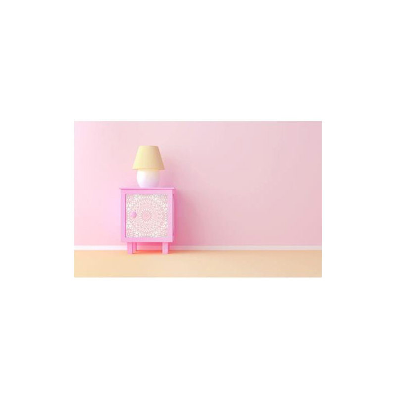 45 cm x 2m Roll, Rose Sticky Back Plastic Film