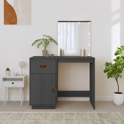 Joslyne Dressing Table with Mirror