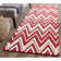 Sanyla Hand Tufted Wool Chevron Rug