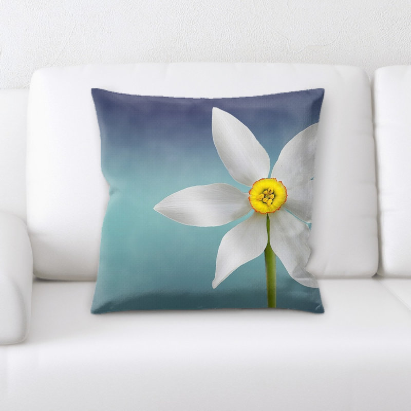 Coussin décoratif fleur