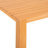 76'' Rectangular Solid Eucalyptus Wood Patio Dining Table