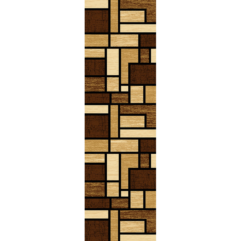 Mccampbell Performance Abstract Indoor Rug, Runner 2'2" x 7'4"