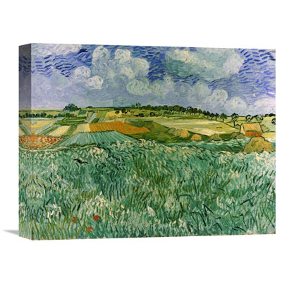 Plain Near Auvers by Vincent Van Gogh - Print on Canvas