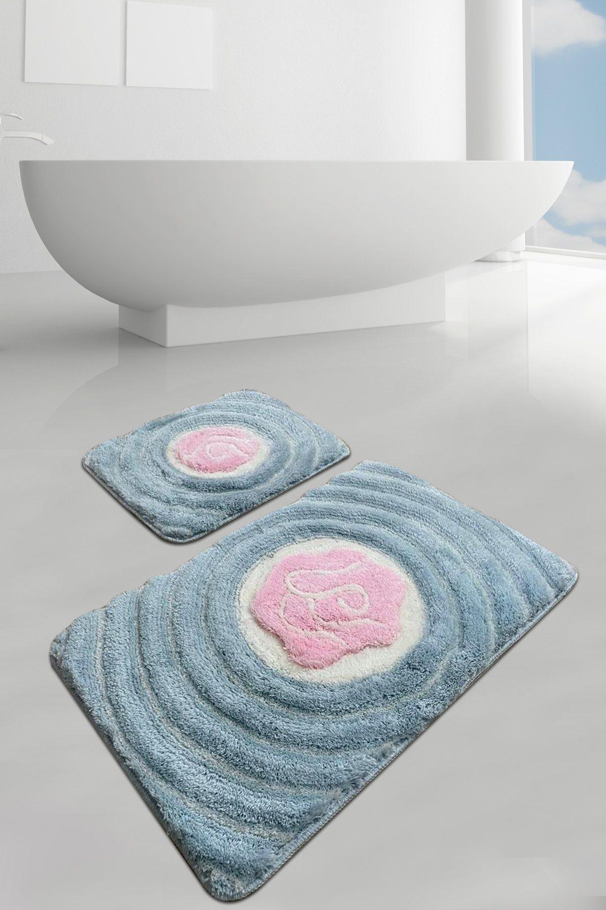 Everly Quinn 2 Piece Bathroom Rug Set & Reviews Wayfair