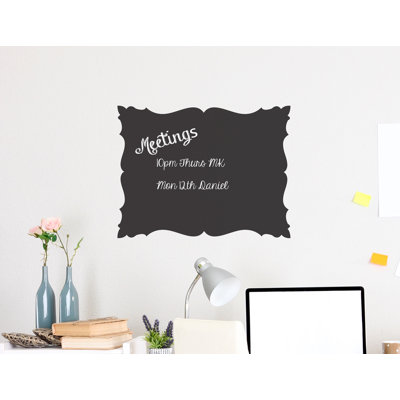 Abstract Chalkboard Decal
