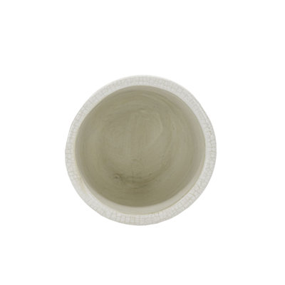 Pot à fleurs Foreside Home & Garden Vintage Crackle 5,5 pouces
