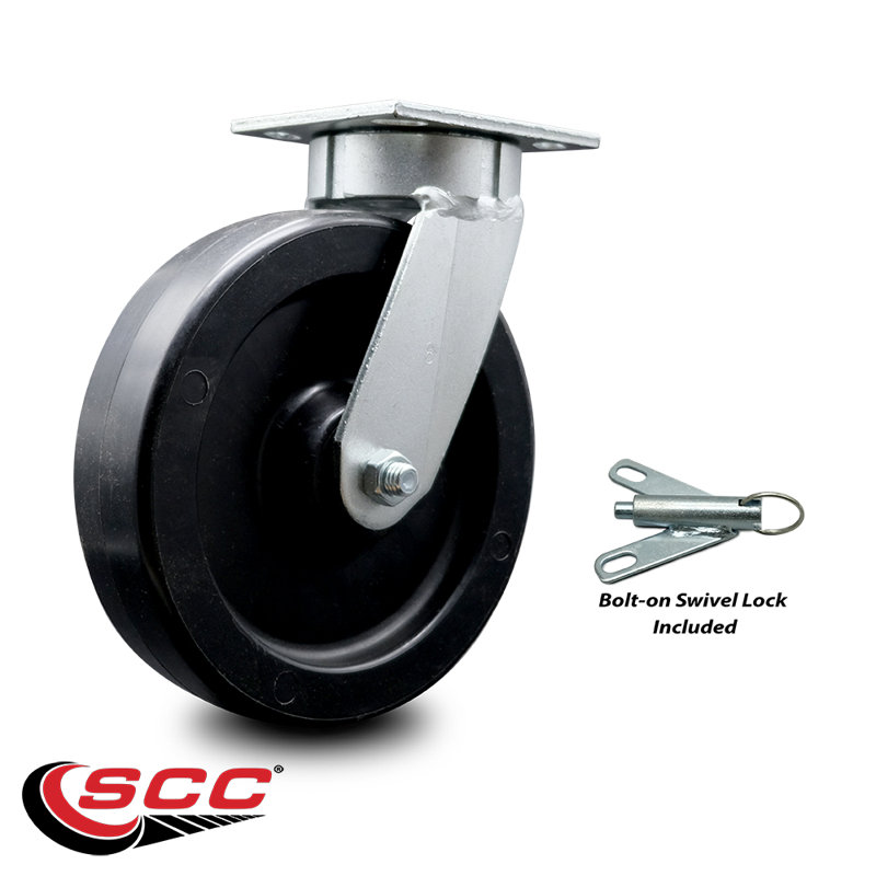 Service Caster Kingpinless Polyolefin Caster | Wayfair