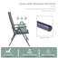 Chaise de jardin pliante Eyan