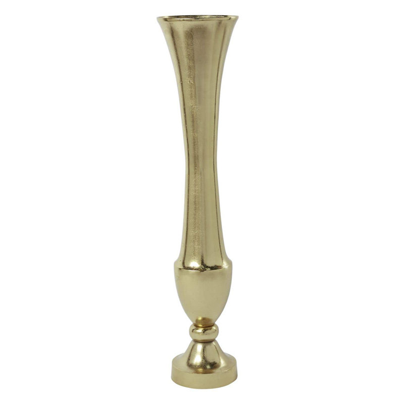 Ascencio Metal Table Vase, 30.5" H x 7" W x 7" D
