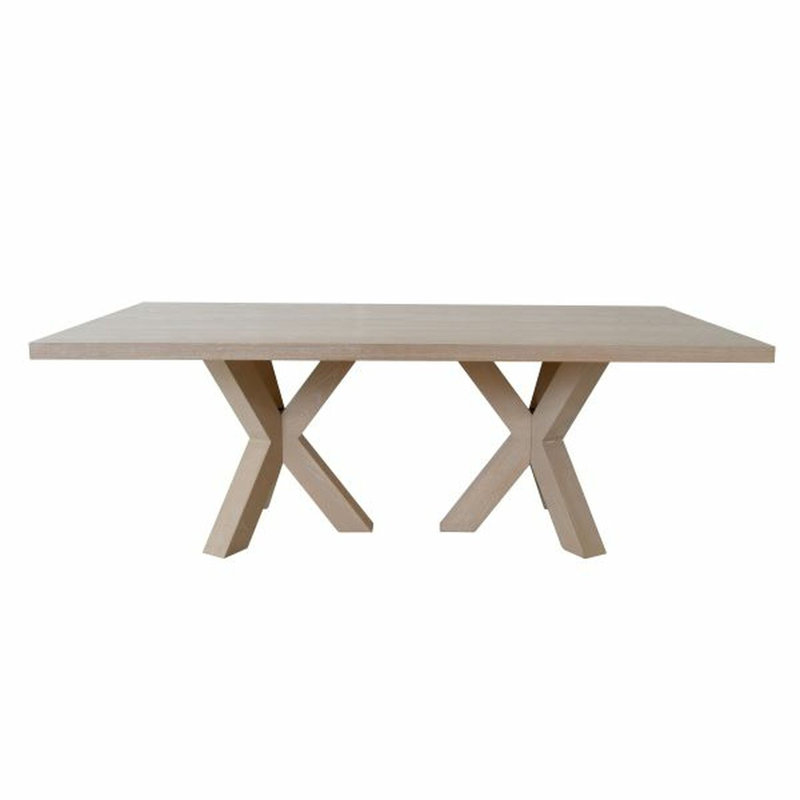 Table de salle à manger Haines, Chêne certifié