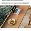 Table de bar moderne en bois massif minimaliste avec bandes de protection des bords-1970511125