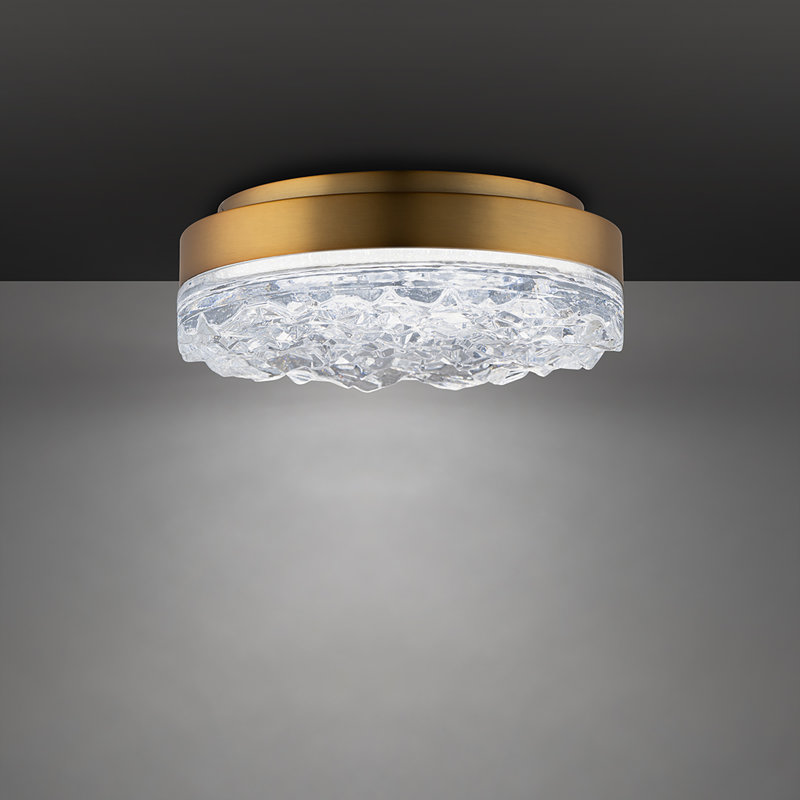 Bramble 1 Light Crystal LED Flush Mount