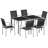 Bridget Rectangular 6 - Person 150cm Long Dining Set