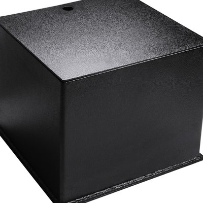Coffre-fort de sol de 0,89 pi³ (25,2 L) - Sécurité invisible, poids du colis : 40 kg, acier, largeur : 43 cm, design