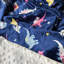 Couverture pour bébé dinosaurs minky