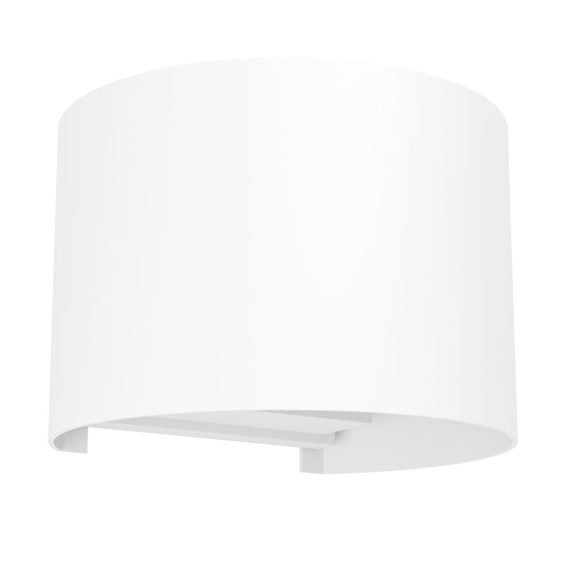 10cm H Outdoor Sconce, White