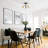 Fasnacht 3 - Light Sputnik Semi Flush Mount