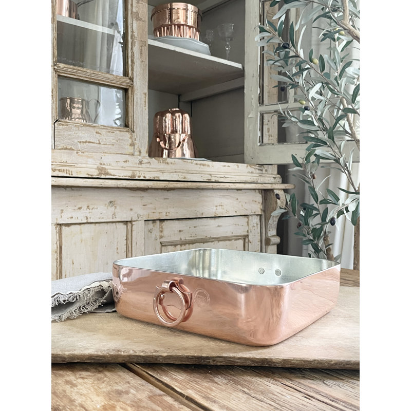 Square Copper Baker