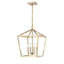Lustre géométrique à 4 lumières Poisson-965416692-965416691