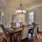 6-Light Fabric Drum Chandelier