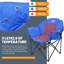 Chaise de camping pliante avec coussin-93658909