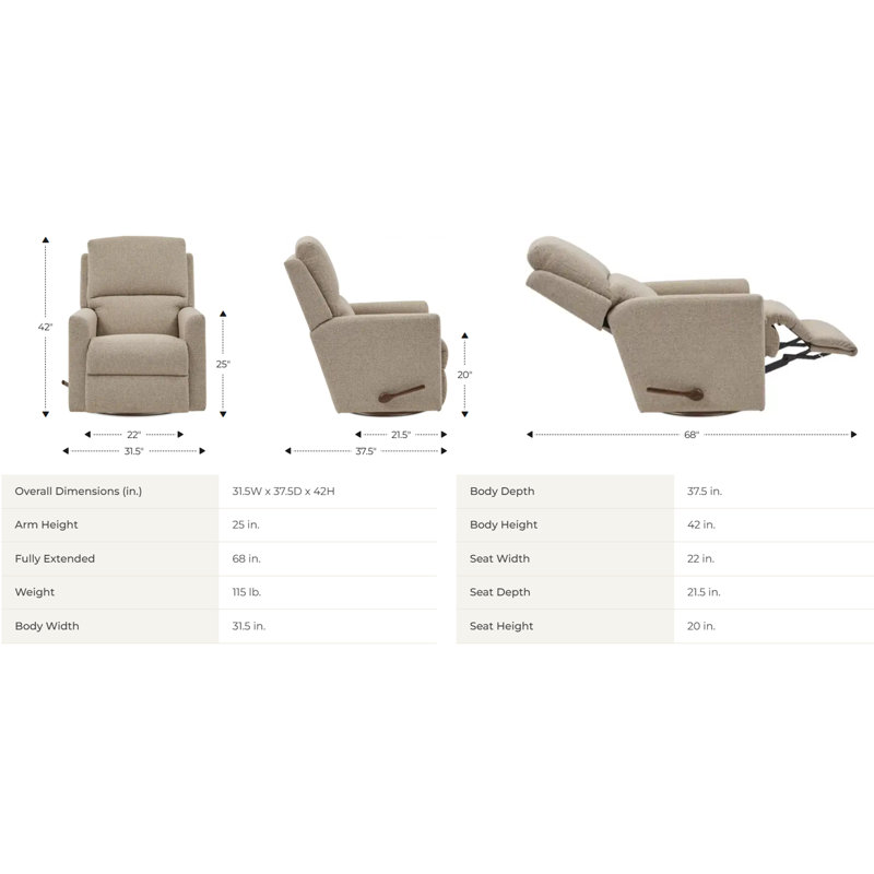 Fauteuil inclinable Wynne